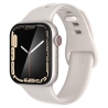 SZKŁO HYBRYDOWE SPIGEN PROFLEX ”EZ FIT” 2-PACK APPLE WATCH 7 / 8 / 9 (45 MM) CLEAR