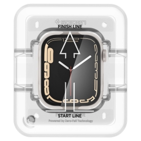 SZKO HYBRYDOWE SPIGEN PROFLEX EZ FIT 2-PACK APPLE WATCH 7 / 8 (45 MM)