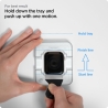 SZKŁO HYBRYDOWE SPIGEN PROFLEX ”EZ FIT” 2-PACK APPLE WATCH 7 / 8 / 9 (45 MM) CLEAR