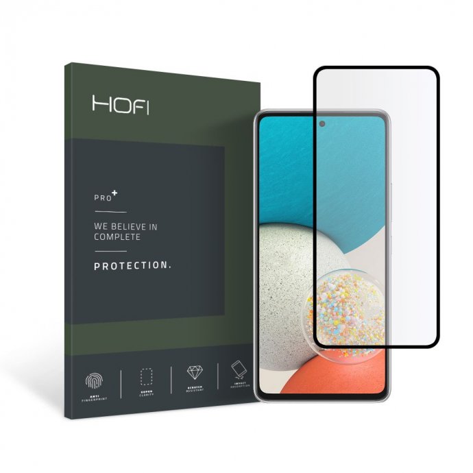 SZKO HARTOWANE HOFI GLASS PRO+ GALAXY A53 5G BLACK