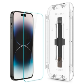 SZKO HARTOWANE SPIGEN GLAS.TR EZ FIT 2-PACK IPHONE 14 PRO MAX CLEAR