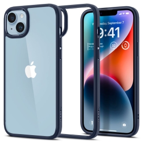 SPIGEN ULTRA HYBRID IPHONE 14 PLUS / 15 PLUS NAVY BLUE