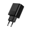 TECH-PROTECT C30W 2-PORT NETWORK CHARGER PD 30W / QC3.0 BLACK