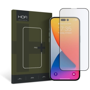 SZKO HARTOWANE HOFI GLASS PRO+ IPHONE 14 PRO MAX BLACK