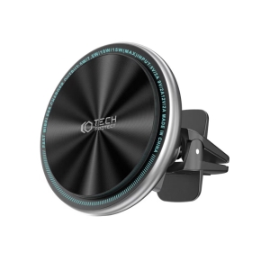 TECH-PROTECT A2 MAGNETIC MAGSAFE VENT CAR MOUNT WIRELESS CHARGER 15W BLACK