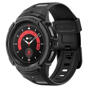 SPIGEN RUGGED ARMOR PRO GALAXY WATCH 5 PRO (45 MM) BLACK