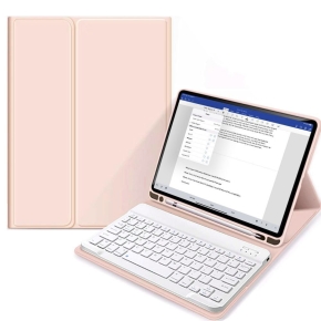 TECH-PROTECT SC PEN + KEYBOARD IPAD 10.9” 10 / 2022 / 11” 11 / 2025 PINK