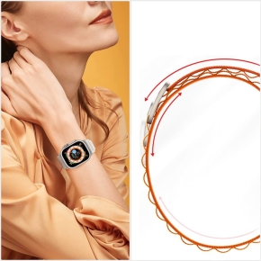 TECH-PROTECT NYLON PRO APPLE WATCH 4 / 5 / 6 / 7 / 8 / SE / ULTRA (42 / 44 / 45 / 49 MM) ORANGE