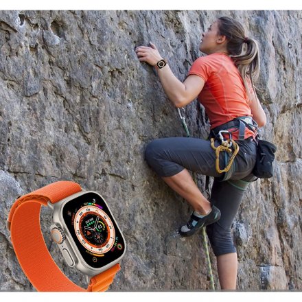 TECH-PROTECT NYLON PRO APPLE WATCH 4 / 5 / 6 / 7 / 8 / SE / ULTRA (42 / 44 / 45 / 49 MM) ORANGE