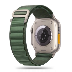 TECH-PROTECT NYLON PRO APPLE WATCH 8 / 9 / 10 / 11 / SE / ULTRA (44 / 45 / 46 / 49 MM) MILITARY GREEN