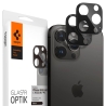 OSŁONA APARATU SPIGEN OPTIK.TR CAMERA PROTECTOR 2-PACK IPHONE 14 PRO / MAX / 15 PRO / MAX / 16 PRO / MAX BLACK