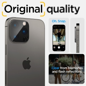 OSONA APARATU SPIGEN OPTIK.TR CAMERA PROTECTOR 2-PACK IPHONE 14 PRO / 14 PRO MAX BLACK