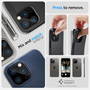 OSONA APARATU SPIGEN OPTIK.TR CAMERA PROTECTOR 2-PACK IPHONE 14 PRO / 14 PRO MAX BLACK