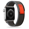 TECH-PROTECT NYLON APPLE WATCH 8 / 9 / 10 / 11 / SE / ULTRA (44 / 45 / 46 / 49 MM) BLACK/ORANGE