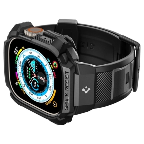 SPIGEN RUGGED ARMOR PRO APPLE WATCH ULTRA (49 MM) BLACK