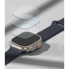 SZKO HARTOWANE RINGKE ID FC GLASS 4-PACK APPLE WATCH ULTRA (49 MM) CLEAR