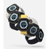 RINGKE SLIM 2-PACK APPLE WATCH ULTRA 1 / 2 / 3 (49 MM) CLEAR & MATTE BLACK