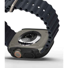 RINGKE SLIM 2-PACK APPLE WATCH ULTRA (49 MM) CLEAR & MATTE BLACK