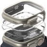 RINGKE SLIM 2-PACK APPLE WATCH ULTRA 1 / 2 / 3 (49 MM) CLEAR & TITANIUM GREY