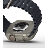 RINGKE SLIM 2-PACK APPLE WATCH ULTRA 1 / 2 / 3 (49 MM) CLEAR & TITANIUM GREY