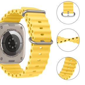 TECH-PROTECT ICONBAND PRO APPLE WATCH 4 / 5 / 6 / 7 / 8 / SE / ULTRA (42 / 44 / 45 / 49 MM) YELLOW