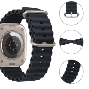 TECH-PROTECT ICONBAND PRO APPLE WATCH 8 / 9 / 10 / 11 / SE / ULTRA (44 / 45 / 46 / 49 MM) BLACK