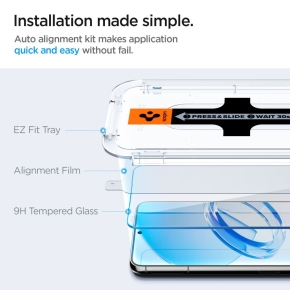 SZKO HARTOWANE SPIGEN GLAS.TR EZ FIT 2-PACK GALAXY S23 CLEAR