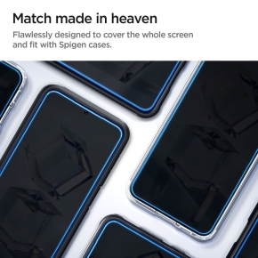SZKO HARTOWANE SPIGEN GLAS.TR EZ FIT 2-PACK GALAXY S23 CLEAR