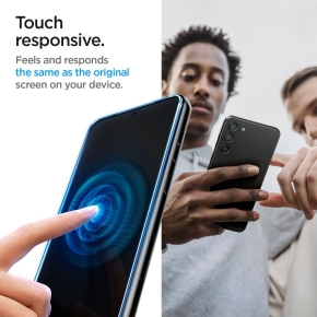 SZKO HARTOWANE SPIGEN GLAS.TR EZ FIT 2-PACK GALAXY S23 CLEAR