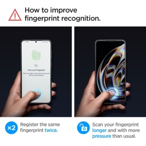 SZKO HARTOWANE SPIGEN GLAS.TR EZ FIT 2-PACK GALAXY S23 CLEAR