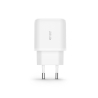 TECH-PROTECT C20W 2-PORT NETWORK CHARGER PD 20W / QC3.0 + TYPE-C CABLE WHITE