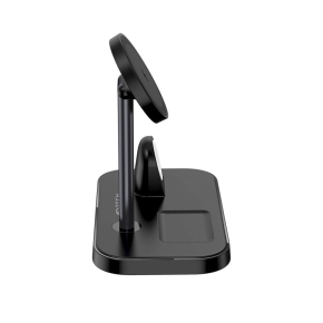 TECH-PROTECT QI15W A22 3IN1 MAGNETIC MAGSAFE WIRELESS CHARGER BLACK