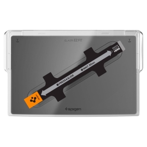 SZKO HARTOWANE SPIGEN GLAS.TR EZ FIT TESLA MODEL X 2022 / MODEL S 2021 BLACK