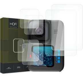 SZKO HARTOWANE HOFI GLASS PRO+ 2-SET GOPRO HERO 9 / 10 / 11 CLEAR