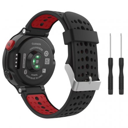 TECH-PROTECT SMOOTH GARMIN FORERUNNER 220/230/235/630/735 BLACK/RED