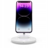 TECH-PROTECT QI15W-A21 2IN1 MAGNETIC MAGSAFE WIRELESS CHARGER WEISS