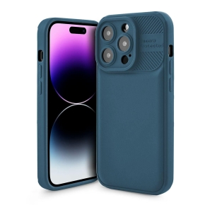 Etui PROTECTOR für Apple iPhone 14+ blau