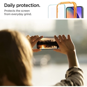 SZKO HARTOWANE SPIGEN ALM GLAS.TR 2-PACK GALAXY A54 5G CLEAR