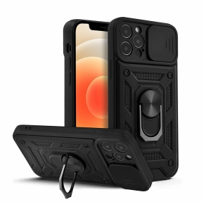 SLIDE RING Case for Samsung A54 5G Black