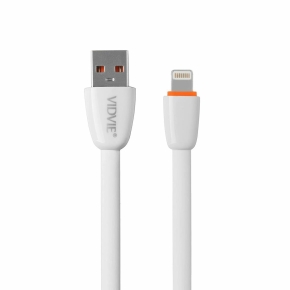 Cable VIDVIE CB411 USB/iPhone 2.1A 1m white