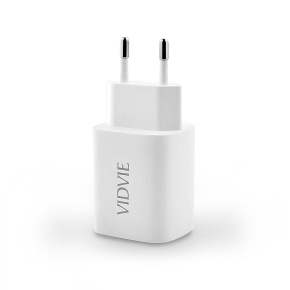 VIDVIE PLE250 2xUSB 2.4A Netzladegerät weiß