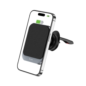 TECH-PROTECT MM15W-V2 MAGNETISCHER MAGSAFE BELÜFTUNG AUTOHALTER WIRELESS CHARGER 15W SCHWARZ