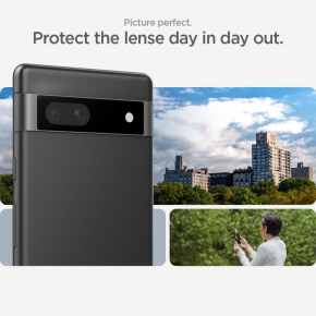 OSONA APARATU SPIGEN OPTIK.TR EZ FIT CAMERA PROTECTOR 2-PACK GOOGLE PIXEL 7A BLACK
