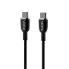 Cable VIDVIE CB4012 Type C/Type-C 1.2m black