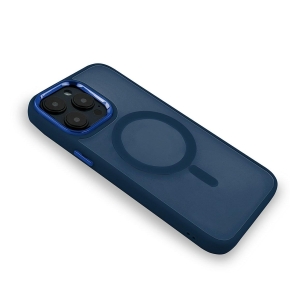 MAGMAT MAGSAFE Case for Apple iPhone 15+ Navy Blue