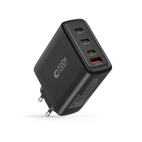 TECH-PROTECT NC100W-GAN 4-PORT NETWORK CHARGER PD 100W / QC3.0 BLACK