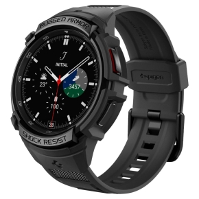 SPIGEN RUGGED ARMOR ”PRO” GALAXY WATCH 6 CLASSIC (47 MM)  BLACK
