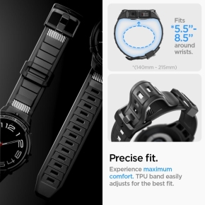SPIGEN RUGGED ARMOR PRO GALAXY WATCH 6 CLASSIC (47 MM) MATTE BLACK