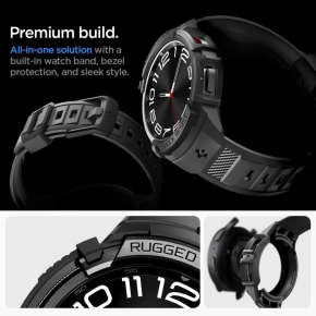 SPIGEN RUGGED ARMOR PRO GALAXY WATCH 6 CLASSIC (47 MM) MATTE BLACK