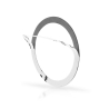Metal plate Ring for MagSafe holder silver